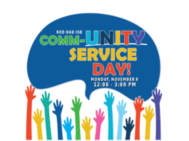 ROISD Community Service flyer