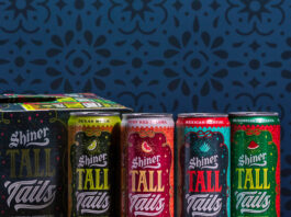 cans of Shiner Tall Tails sltzers