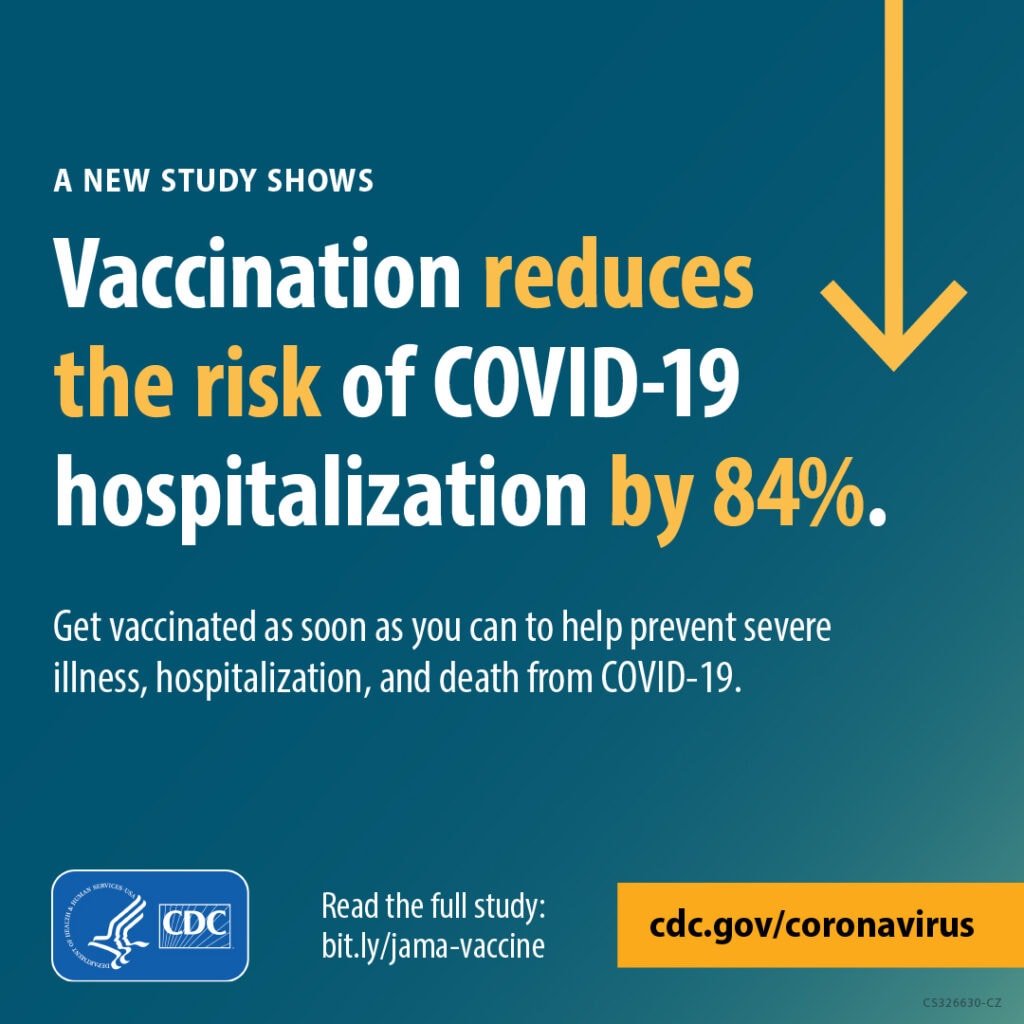 CDC vaccination flyer