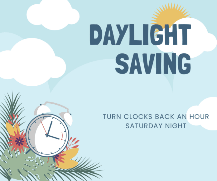 DAYLIGHT SAVING POSTER