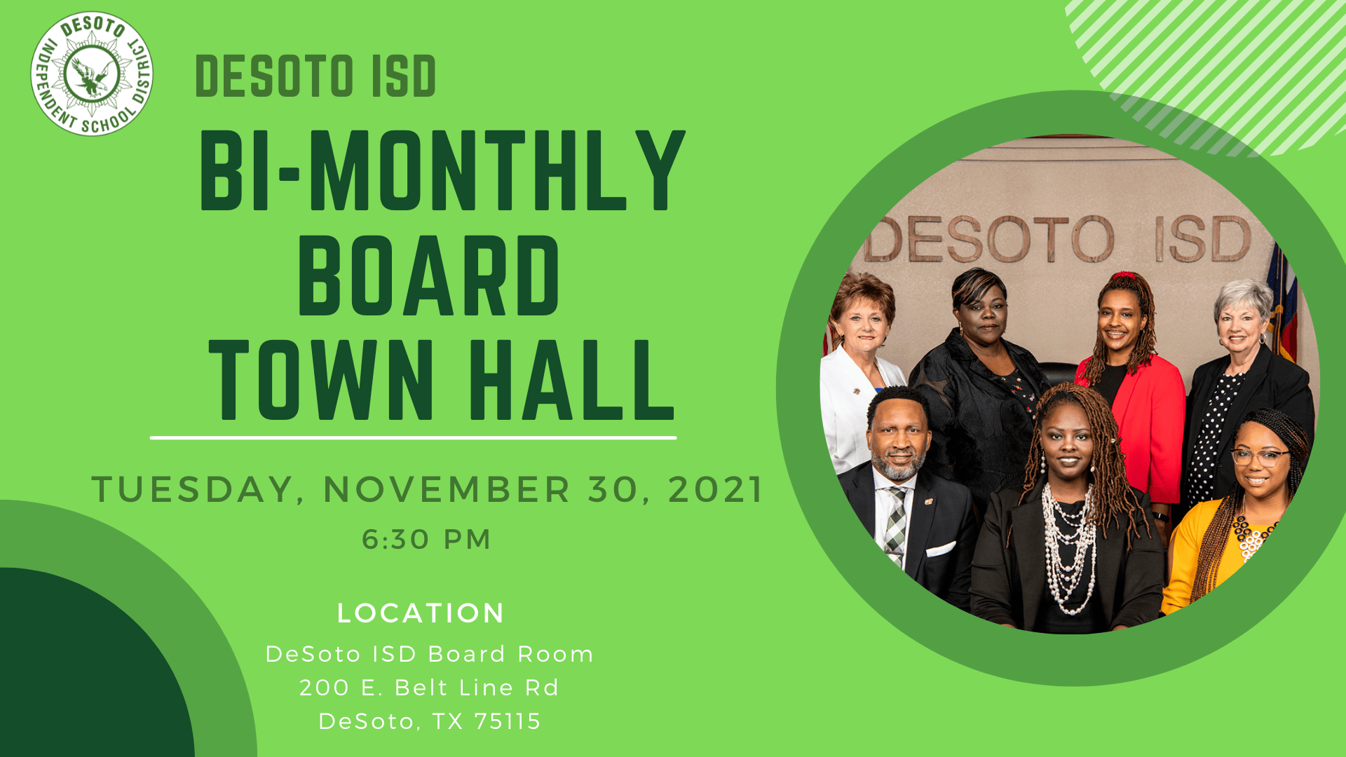 DeSoto ISD board town hall meeting