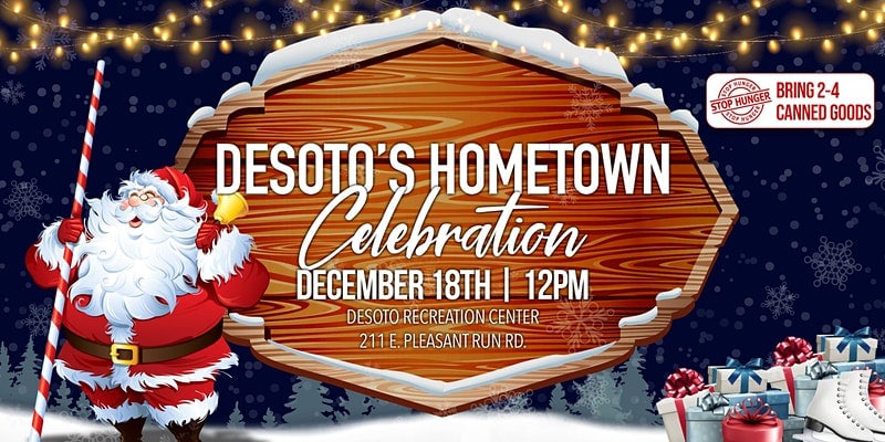 DeSoto hometown celebration poster