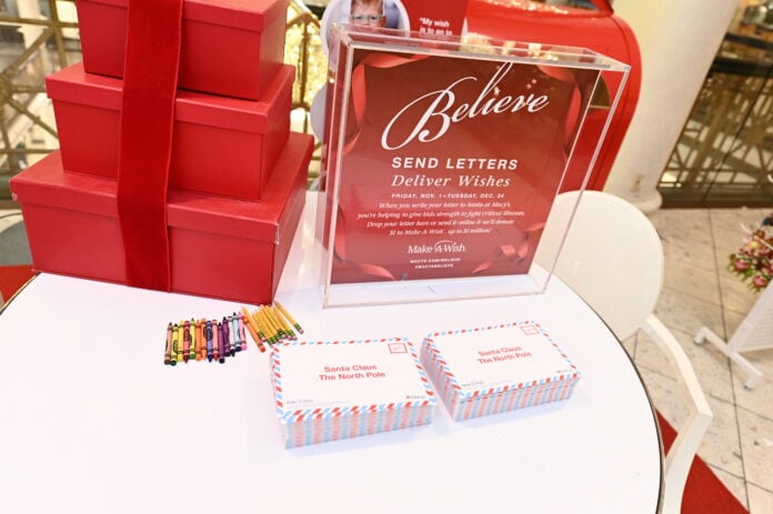 Macyss Believe writing station