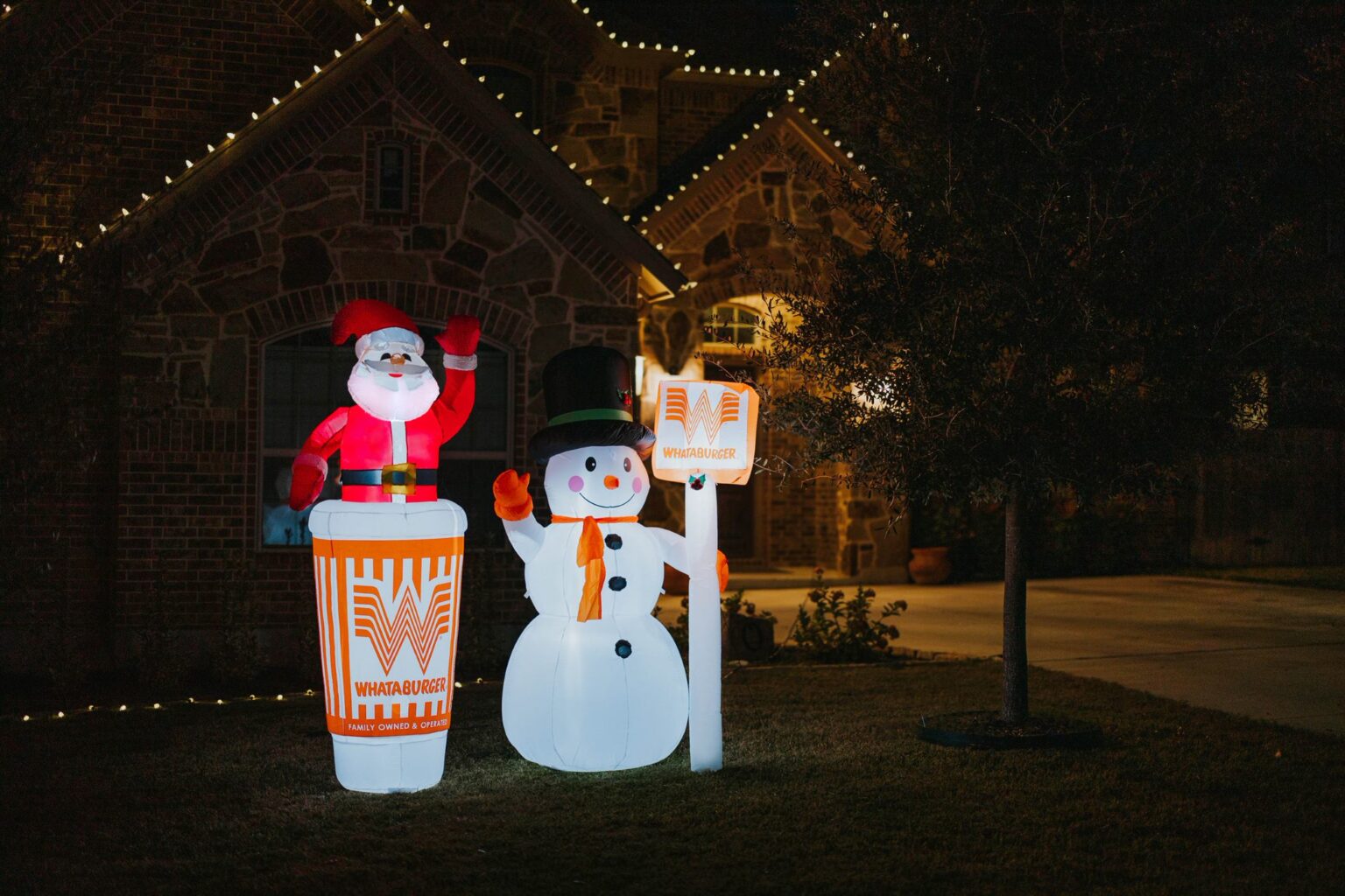 whataburger yard inflatable