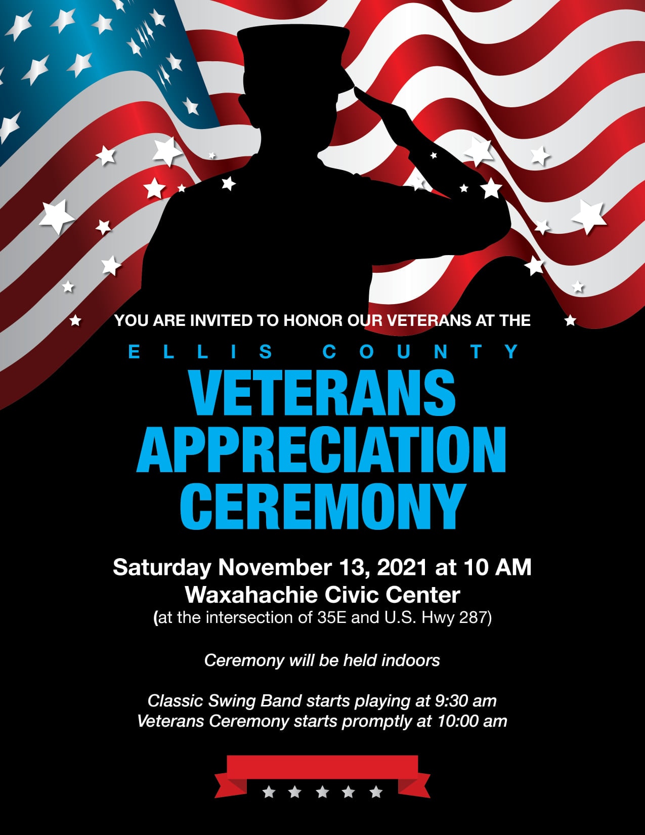veterans appreciation flyer