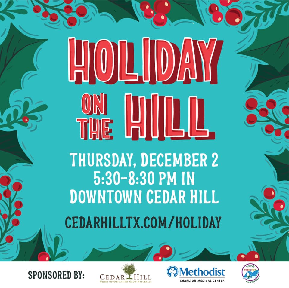 holiday on the hill poster