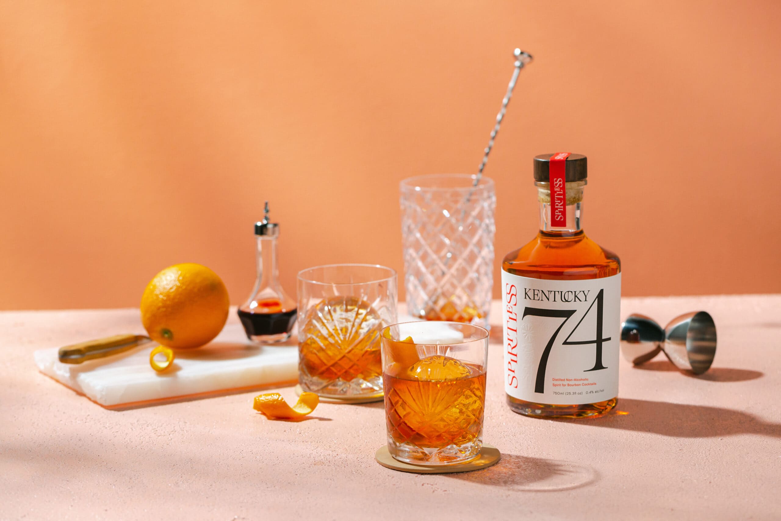 cocktail in glass
