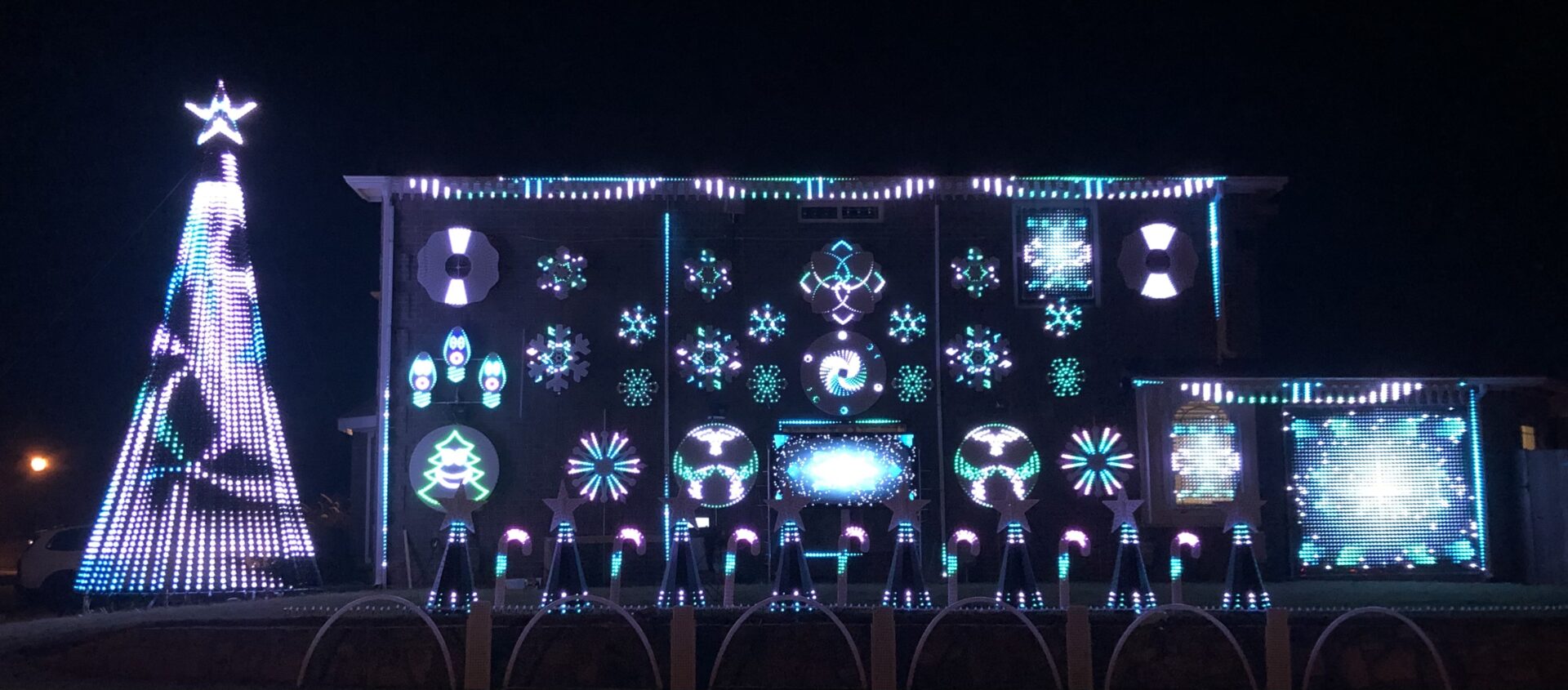 Christmas Lights Come To Life In Lawson Farms In Midlothian