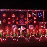 Christmas Lights Come To Life In Lawson Farms In Midlothian Christmas Lights on house
