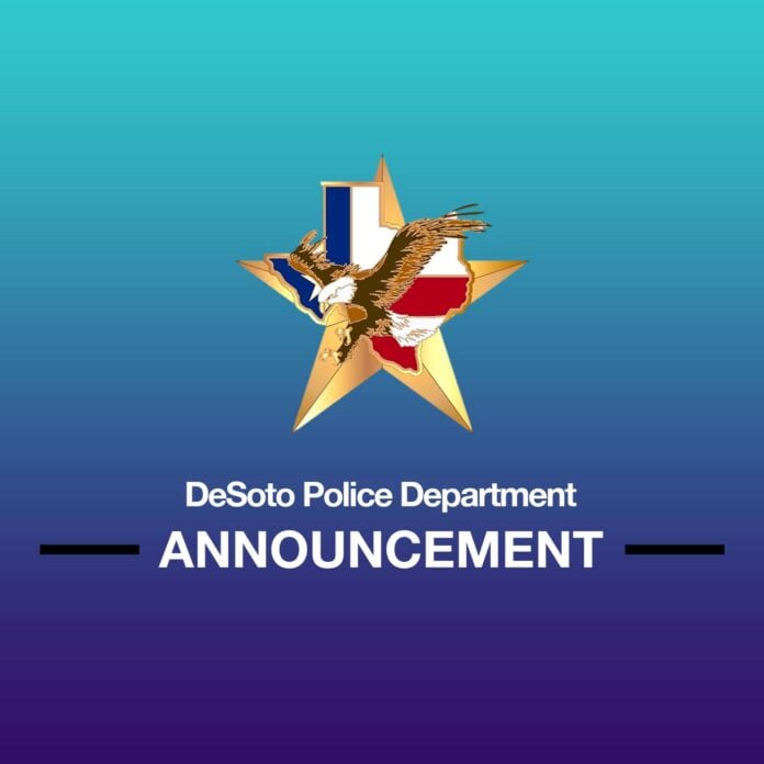 DeSoto police announcement