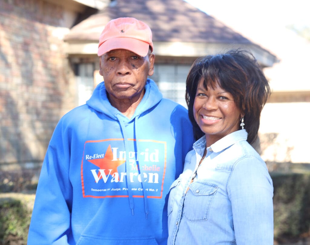 Judge Warren with her father