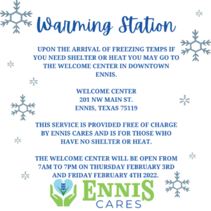 Ennis Warming Station details