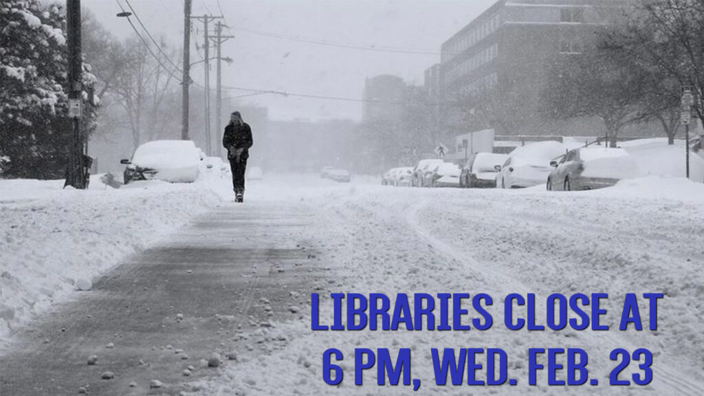 GP library closure graphic