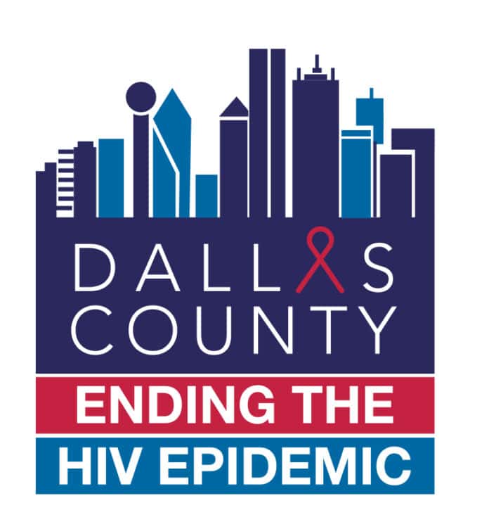 Dallas County ending HIV graphic