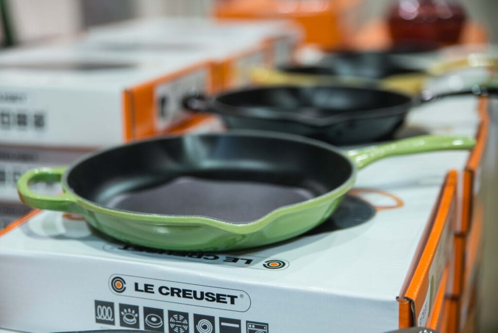 Le Creuset saute pan