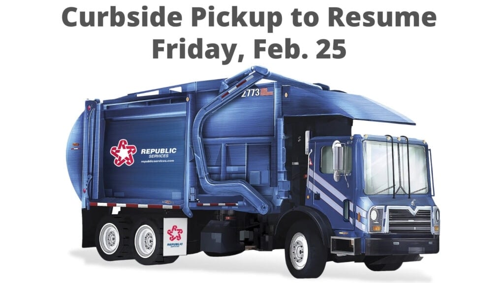 Republic garbage truck