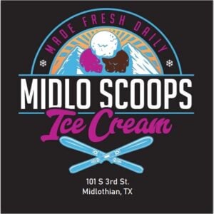 Midlo Scoops logo