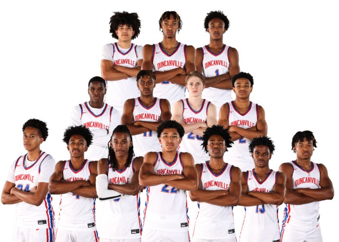 Duncanville Panthers team photo