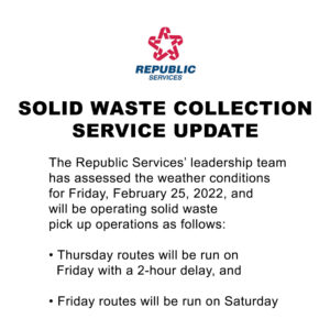 Duncanville solid waste collection update flyer