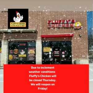 fluffy's chicken exterior