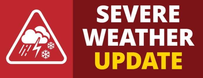 severe weather update