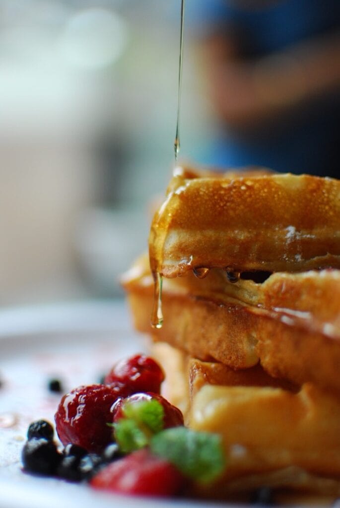 chicken and waffles