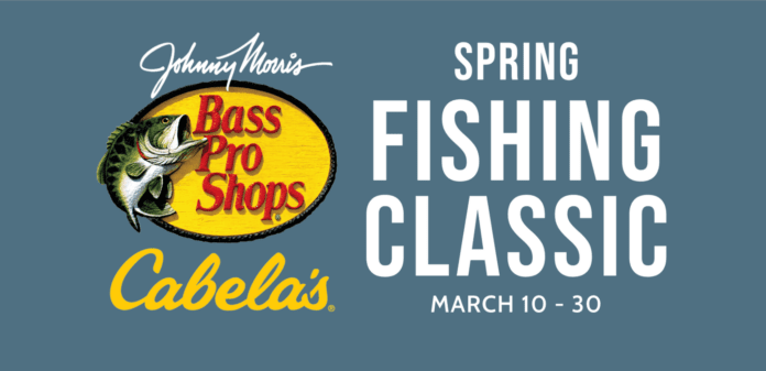 Bass Pro spring fishing classic graphic