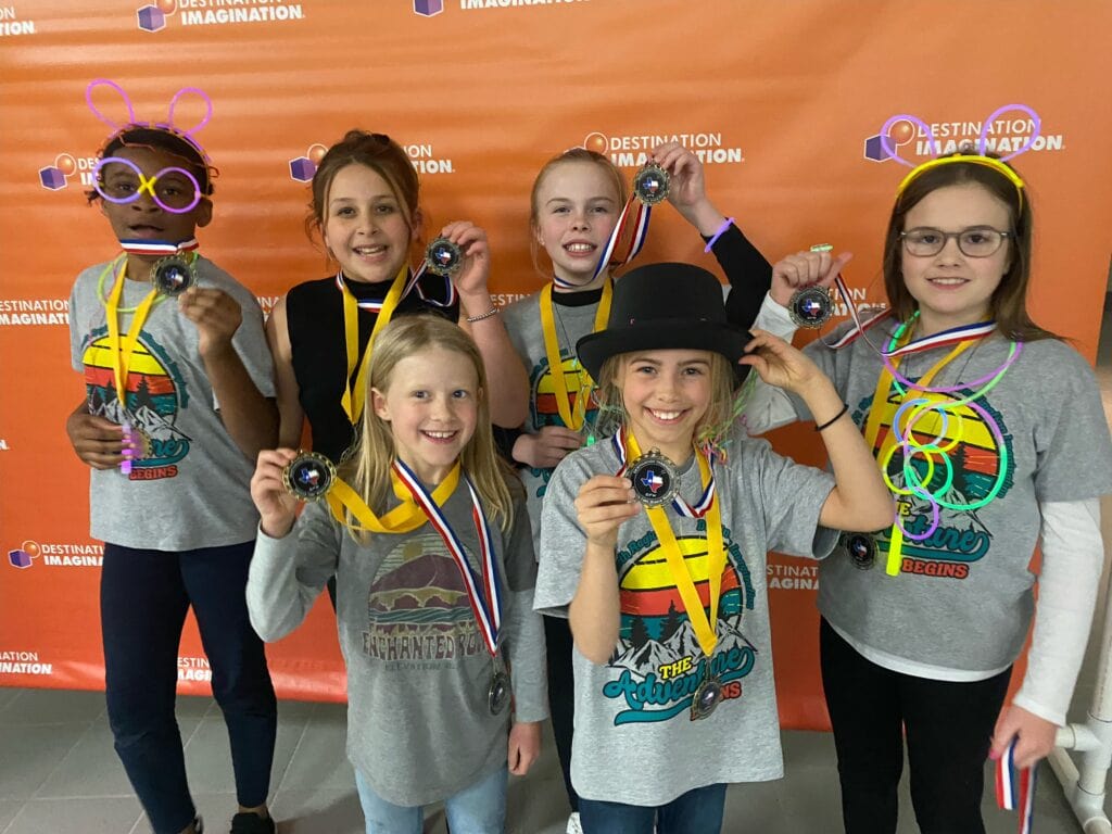 Clever Kid Cats Destination Imagination team