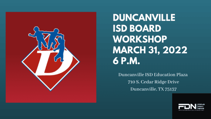 Duncanville ISD Board workshop