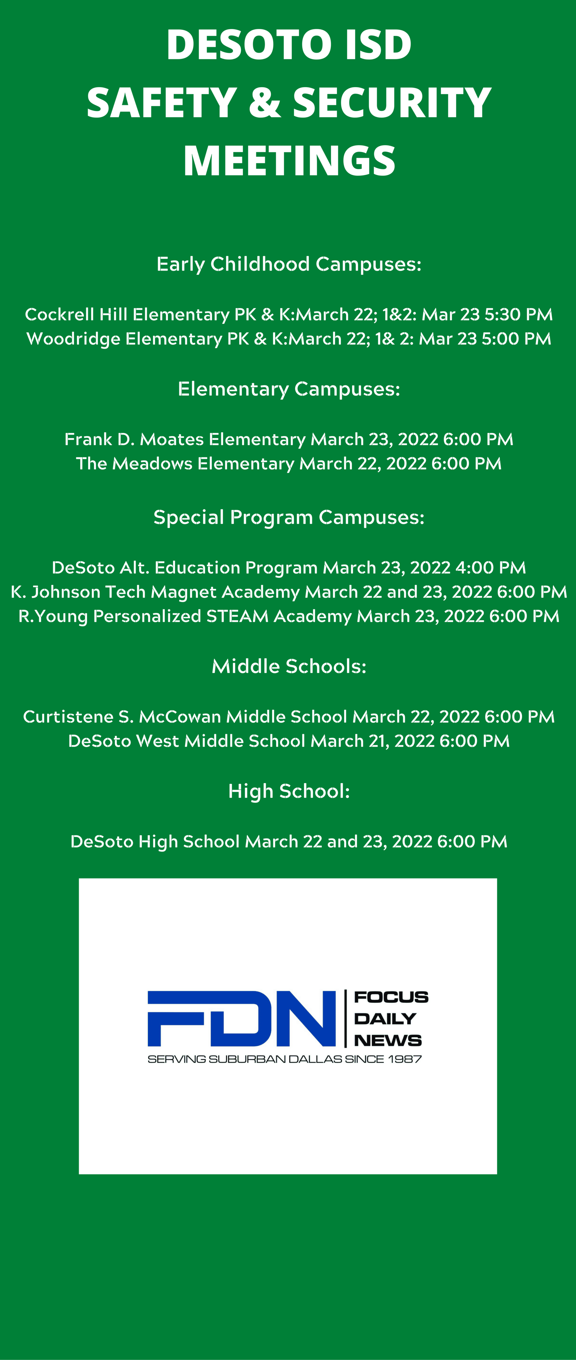 Shocking! What Desoto Isd Really Wants Your Child To Bring In 2024 2025 - 2q7hvqj