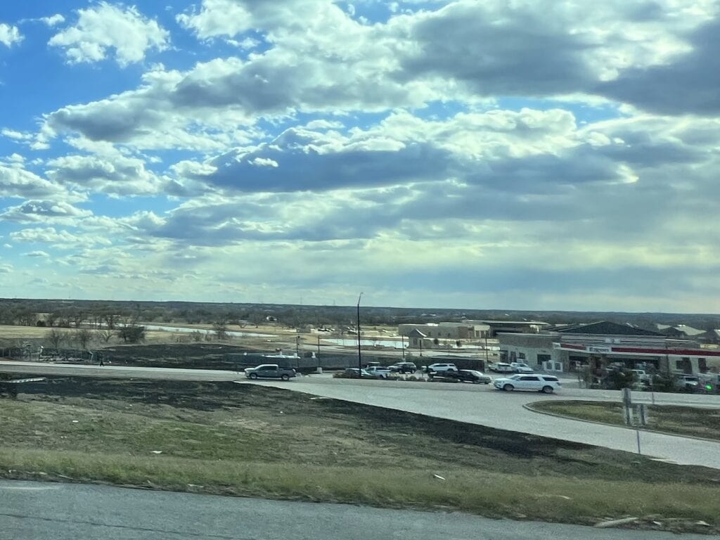 exxon gas station in Mansfield