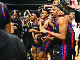 Duncanville boys basketball players
