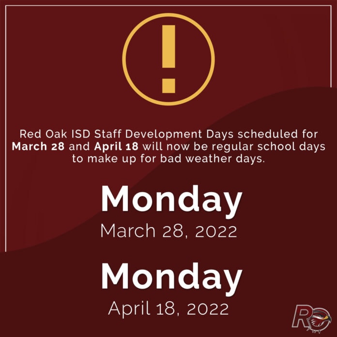 Red Oak ISD graphic