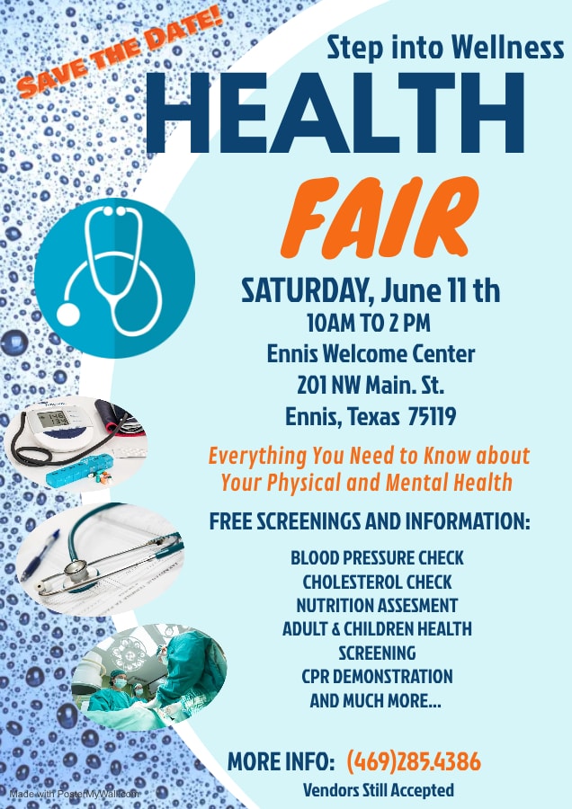 health fair flyer