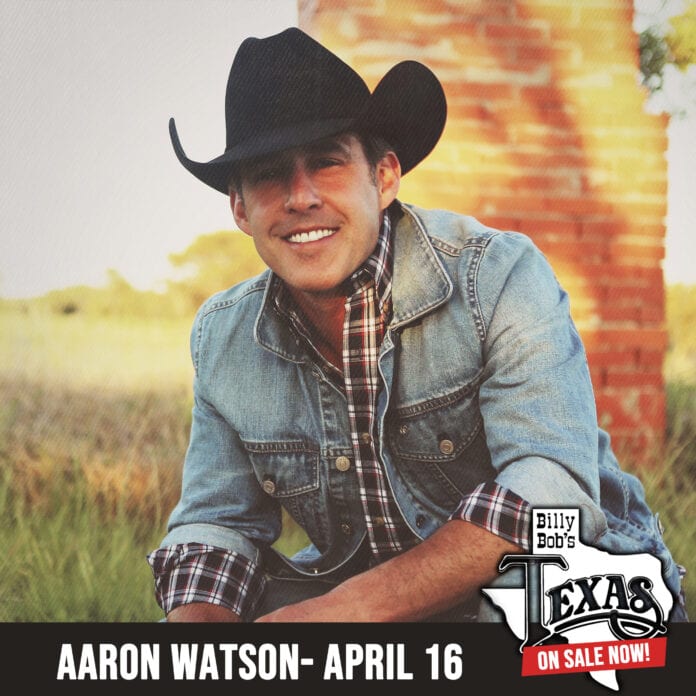 aaron watson concert poster