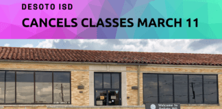 DeSoto ISD Cancels Friday Classes, Responds To Parent Concerns desoto isd building with text