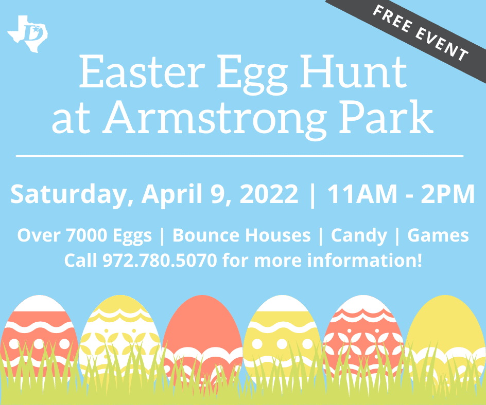 Duncanville Easter egg hunt flyer