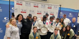 Mansfield & Midlothian Students Shine At Annual Culinary Event students from Ben Barber