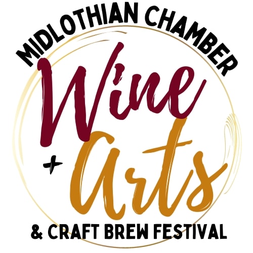 wine and arts logo festival