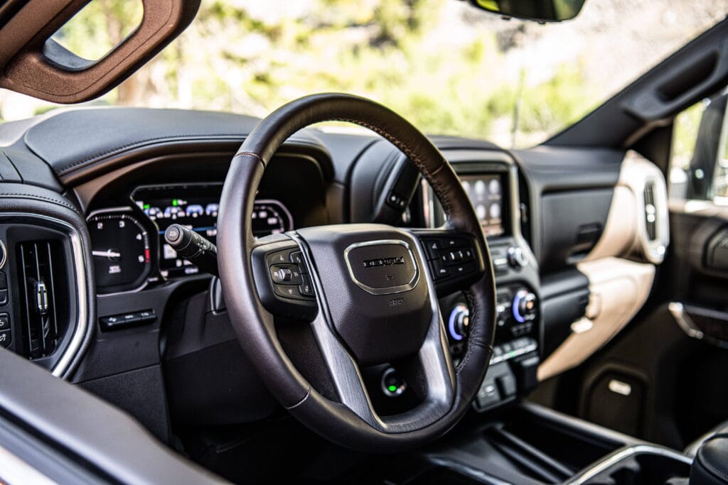 2020 GMC Sierra HD Denali interior