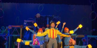 Johnathan Tarver Nominated For Broadway Dallas Outstanding Lead Performer Johnathan Tarver as Sponge Bob