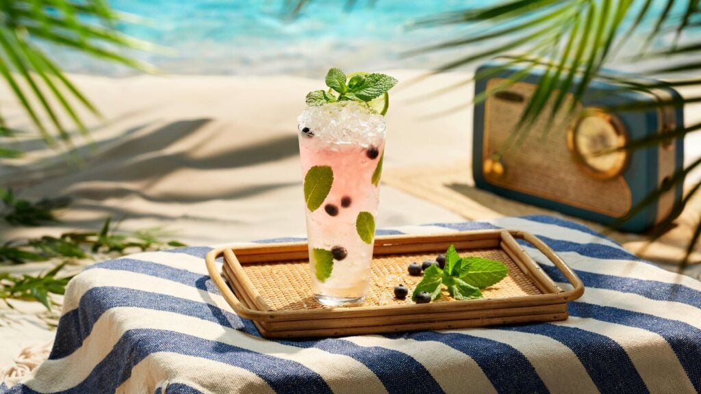 blueberry mojito