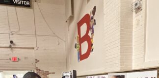 Bray Elementary Students Bring Wax Museum To Life student showing presentation