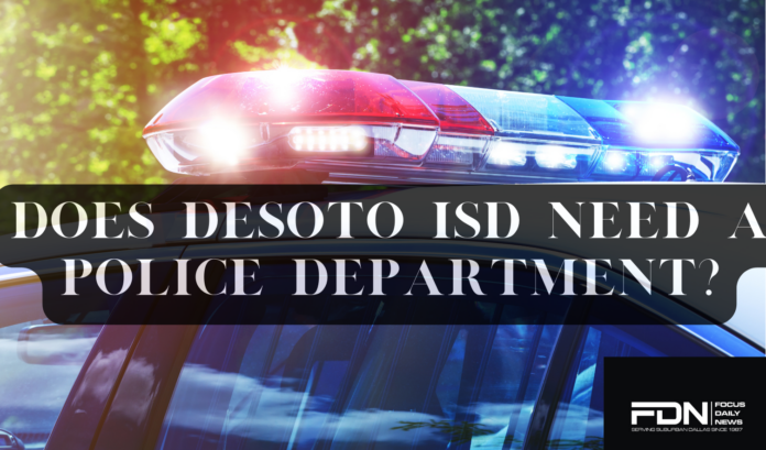 DeSoto ISD police car graphic