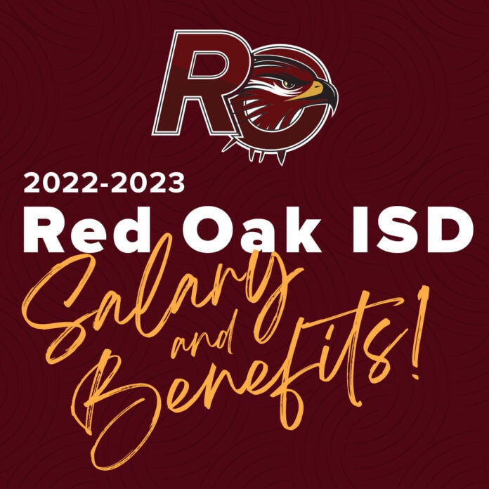 Red Oak ISD salary graphic