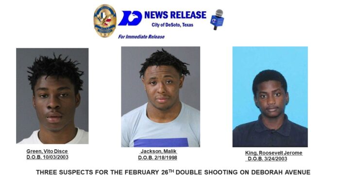DeSoto February 26 suspects