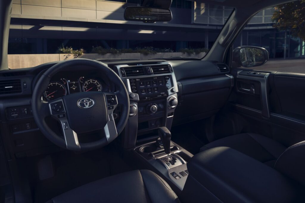 Interior of Toyota 4Runner