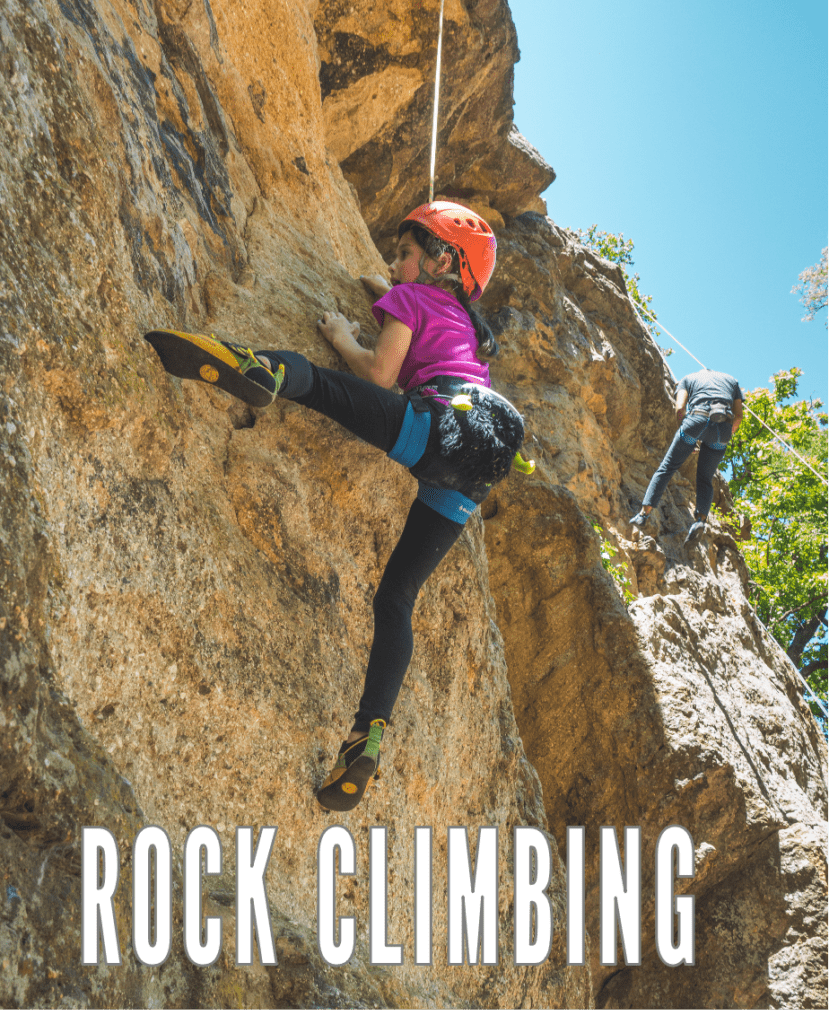 rock climbing