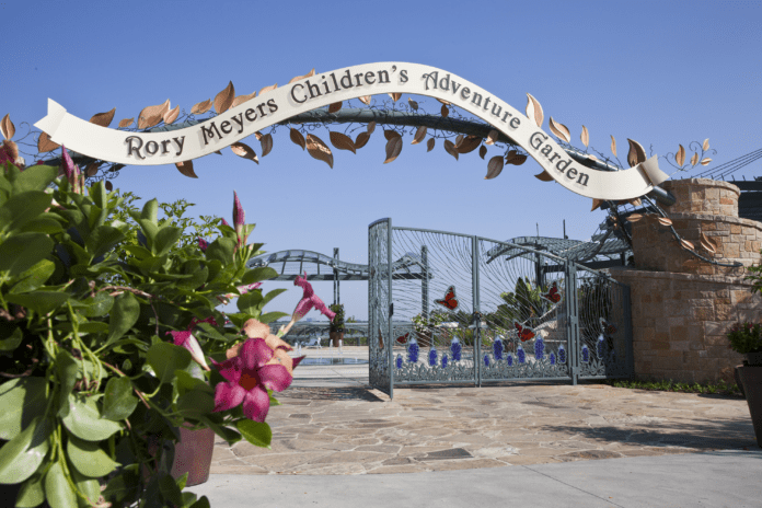 children's adventure garden entrance