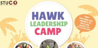 ROISD Launches Red Oak READS!, Other Summer Programs Hawk leadership camp poster